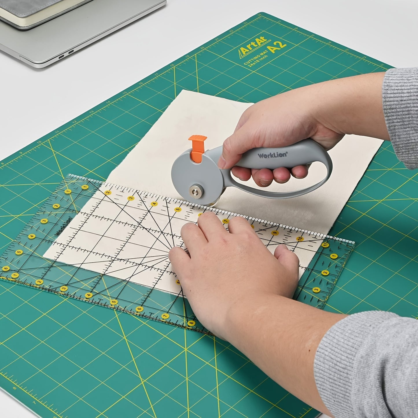 Double Sided Cutting Mat 5 Layer PVC Non Slip Quilting