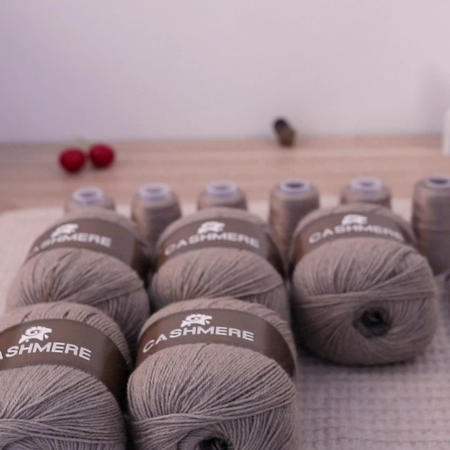 Cashmere Yarn 6 Pairs 100 Cashmere For DIY Crochet Soft