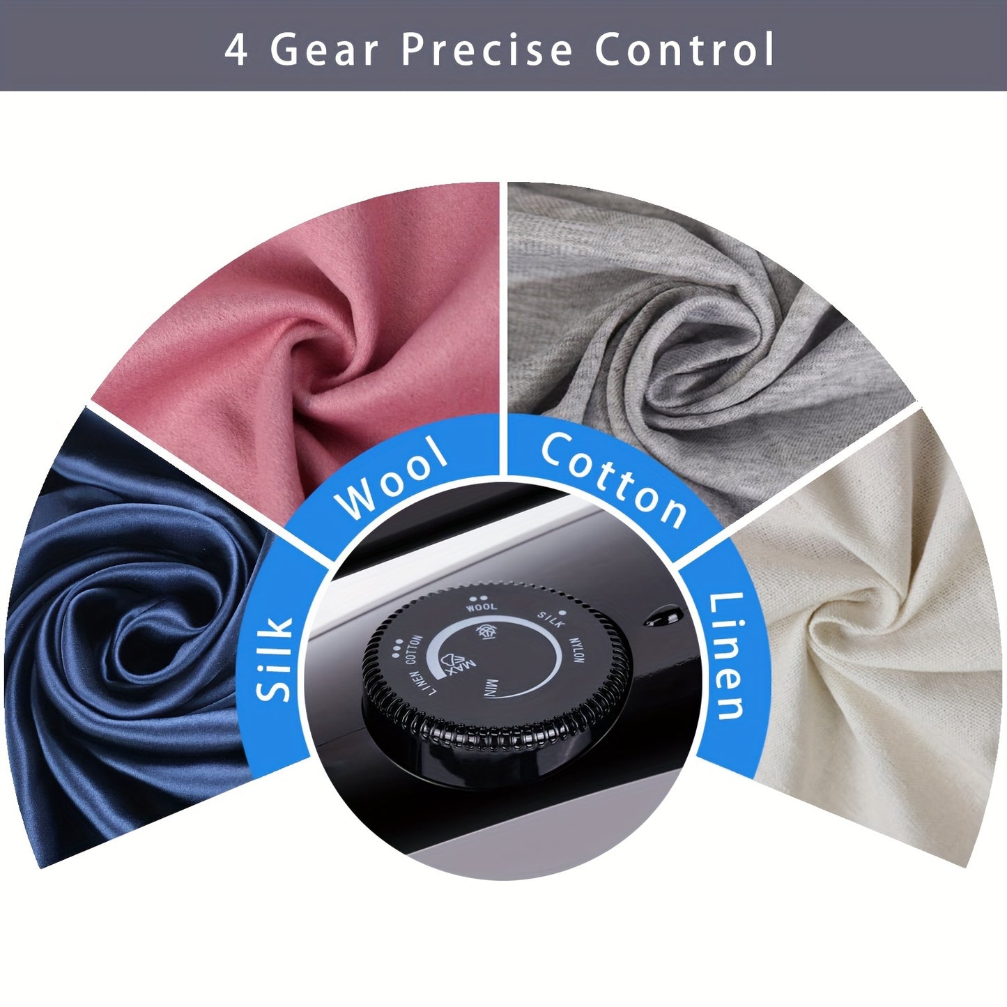 Moosoo ST1800 1800W Steam Iron Auto Off Lightweight