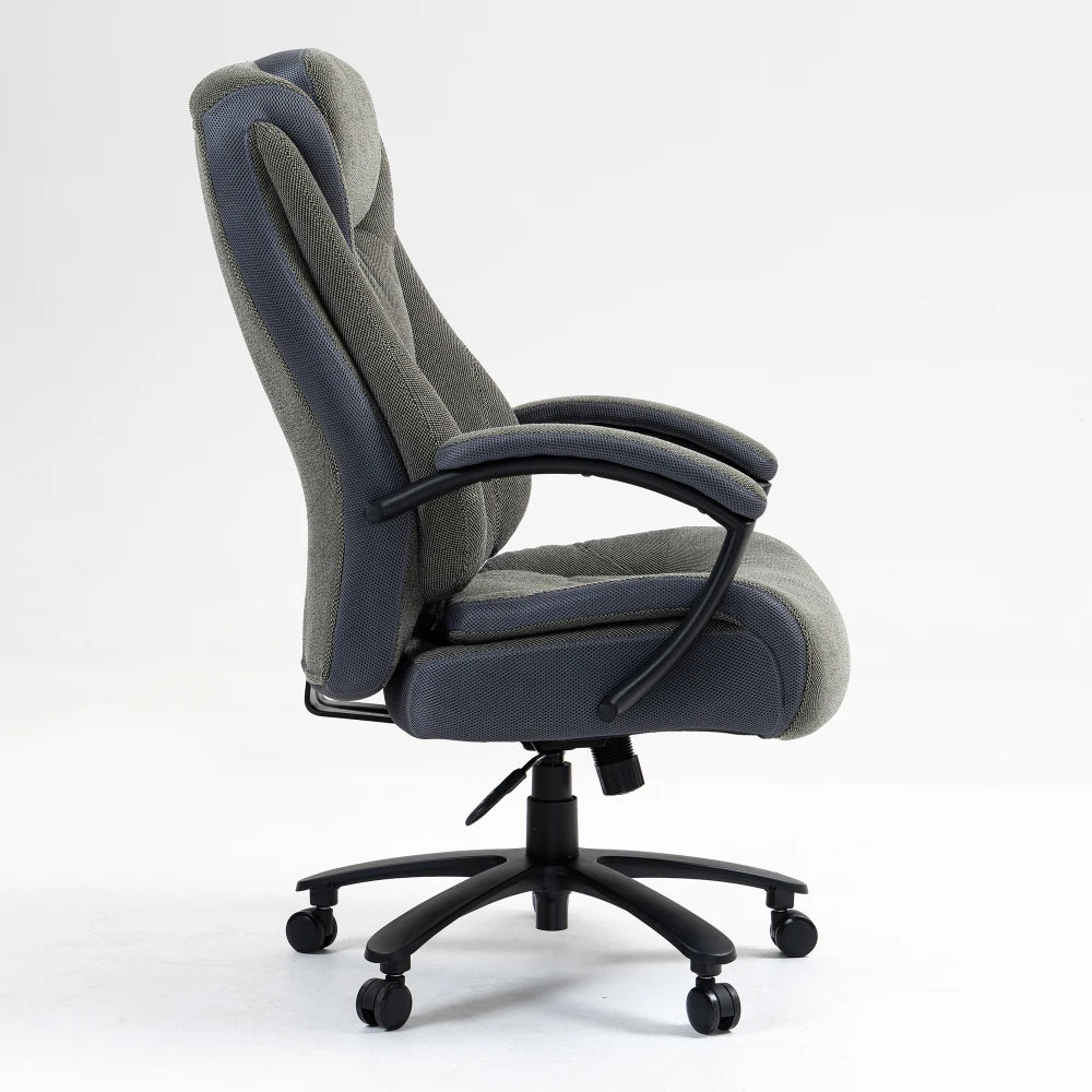Chair High Back Cotton Fabric Office Chair Adjustable