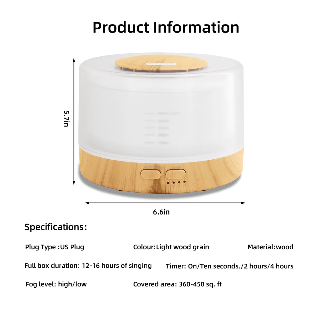 OenyHign-Concerned Essential Oil Diffuser With Remote