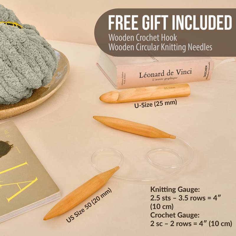 Craftiss Chenille Yarn for Crocheting and Knitting Projects