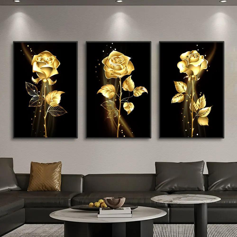 3 Piece Framed Canvas Wall Art Set For Living Room