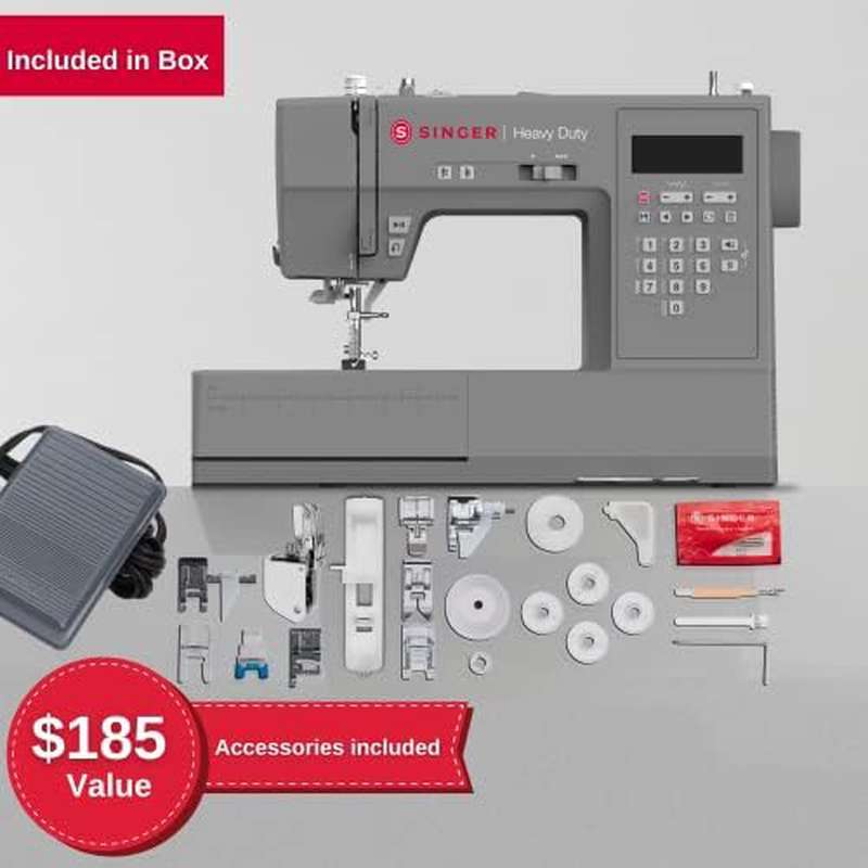 SINGER Heavy Duty Sewing Machine 6700C With Accessory Kit