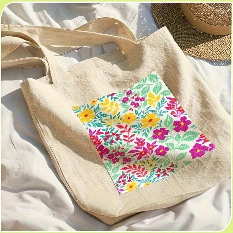 Assorted Fabric Craft Set 400 Pcs Floral Striped Polka Dots