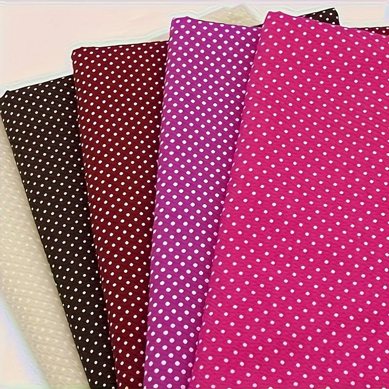 Vibrant Polka Dot Fabric Squares Bundle 20pc Random Mix