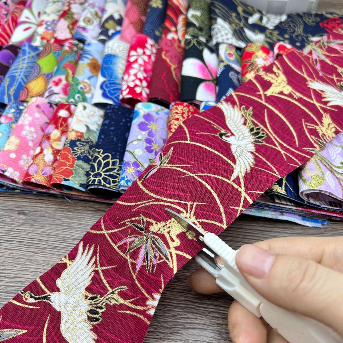 Cotton Fabric Strips Jelly Roll For DIY Crafts And Quilting