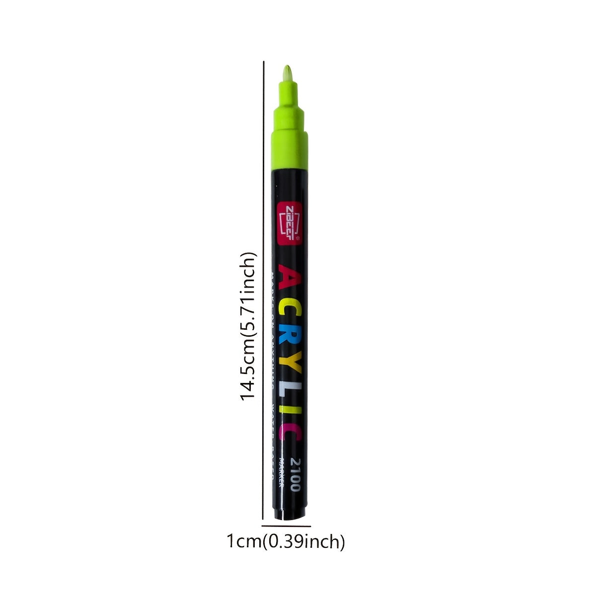 Acrylic Markers Set 240pcs For Wood Stone Fabric Paper