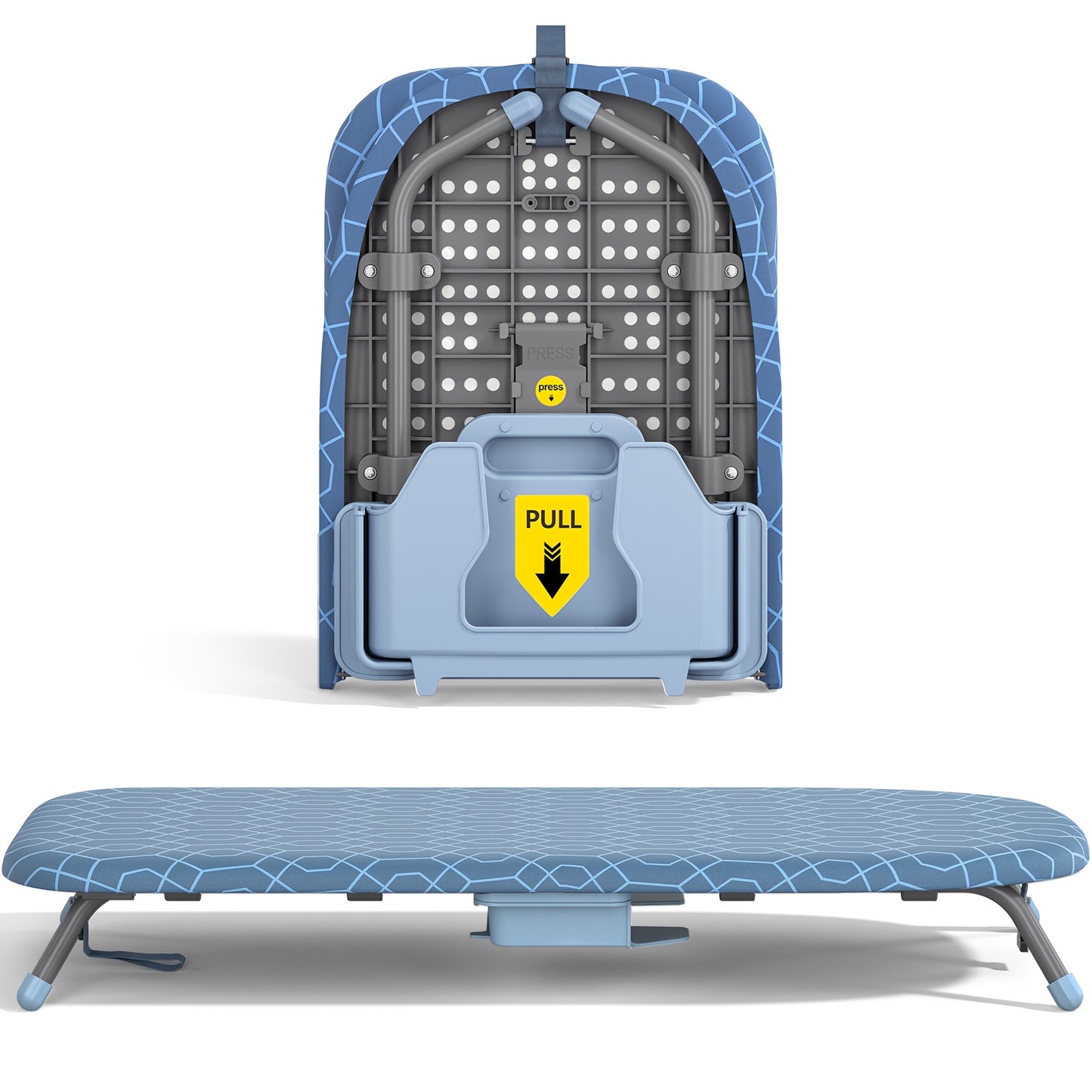 TOOLF Portable Tabletop Ironing Board With Holder And Covers