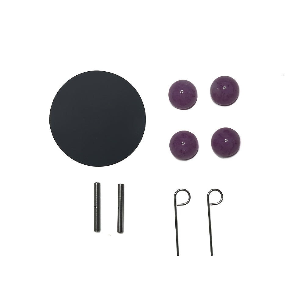 Aluminum Alloy Interchangeable Knitting Needles With Heads And Rings Case