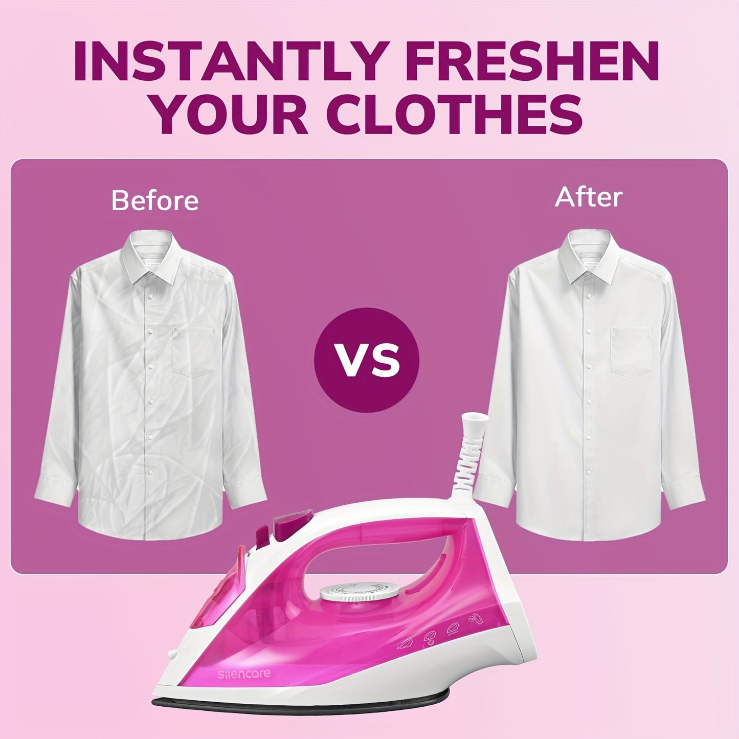 Nonstick Steam Iron High Pressure Steam Anti Calcification
