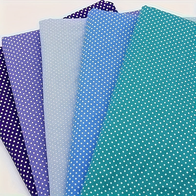 Vibrant Polka Dot Fabric Squares Bundle 20pc Random Mix