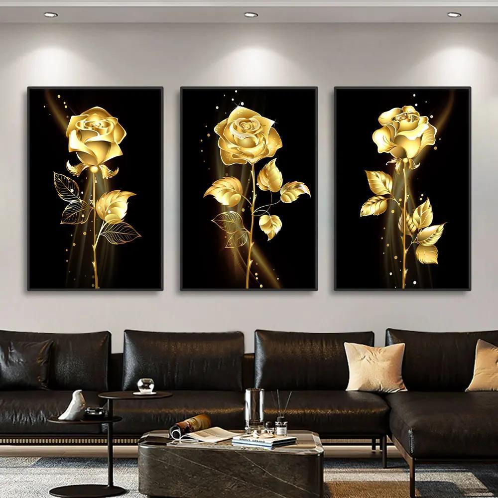 3 Piece Framed Canvas Wall Art Set For Living Room