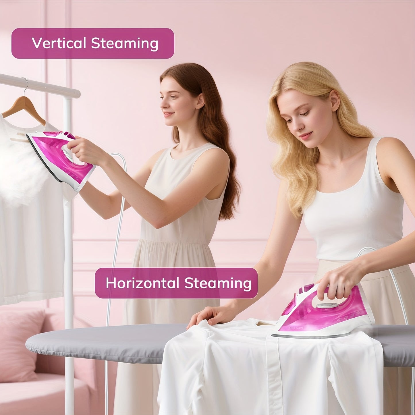 Nonstick Steam Iron High Pressure Steam Anti Calcification
