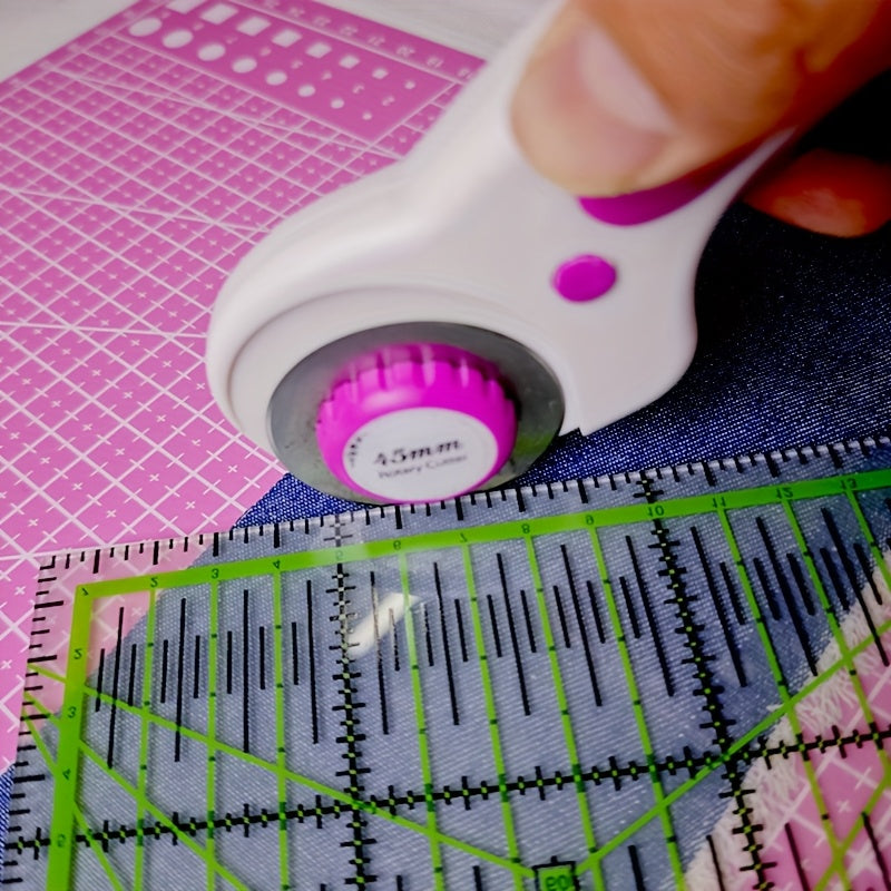 Rotary Cutter Kit For Sewing And Quilting Crafting Projects