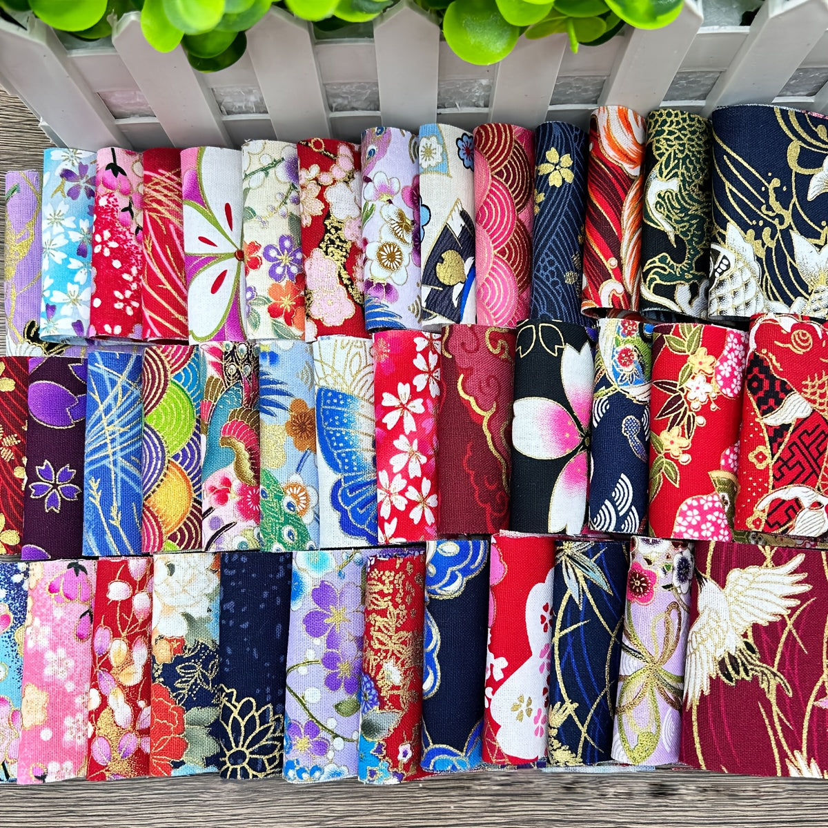 Cotton Fabric Strips Jelly Roll For DIY Crafts And Quilting