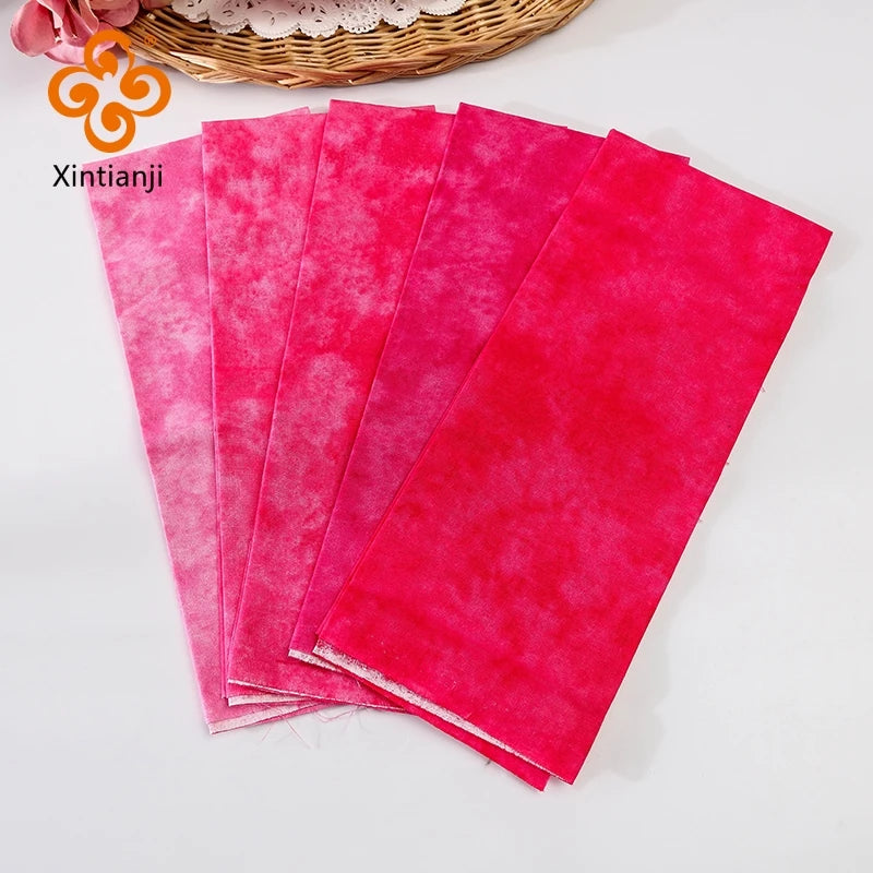 Xintianji Patchwork Cotton Fabric for DIY Crafts Projects