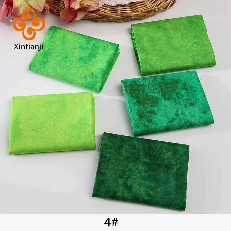 Xintianji Patchwork Cotton Fabric for DIY Crafts Projects