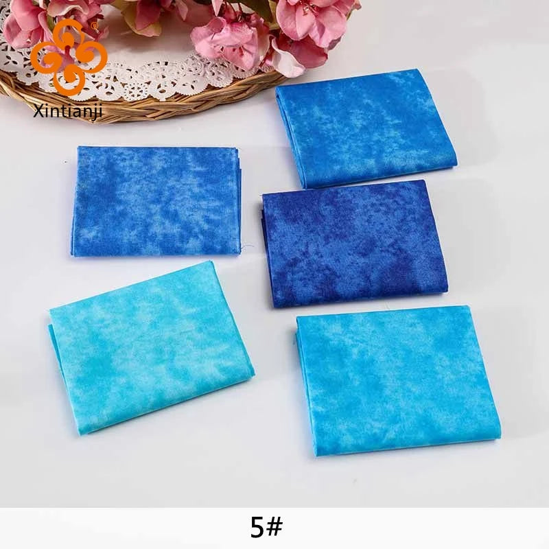 Xintianji Patchwork Cotton Fabric for DIY Crafts Projects