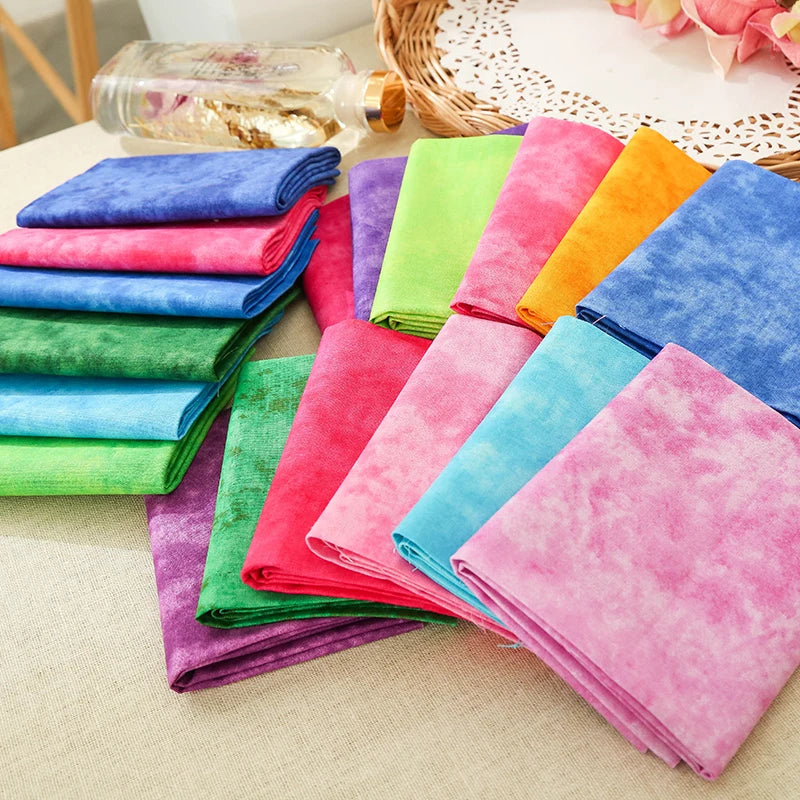 Xintianji Patchwork Cotton Fabric for DIY Crafts Projects