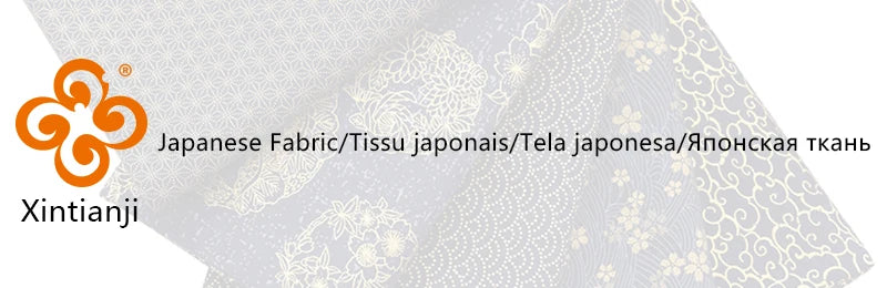 Xintianji Patchwork Cotton Fabric for DIY Crafts Projects