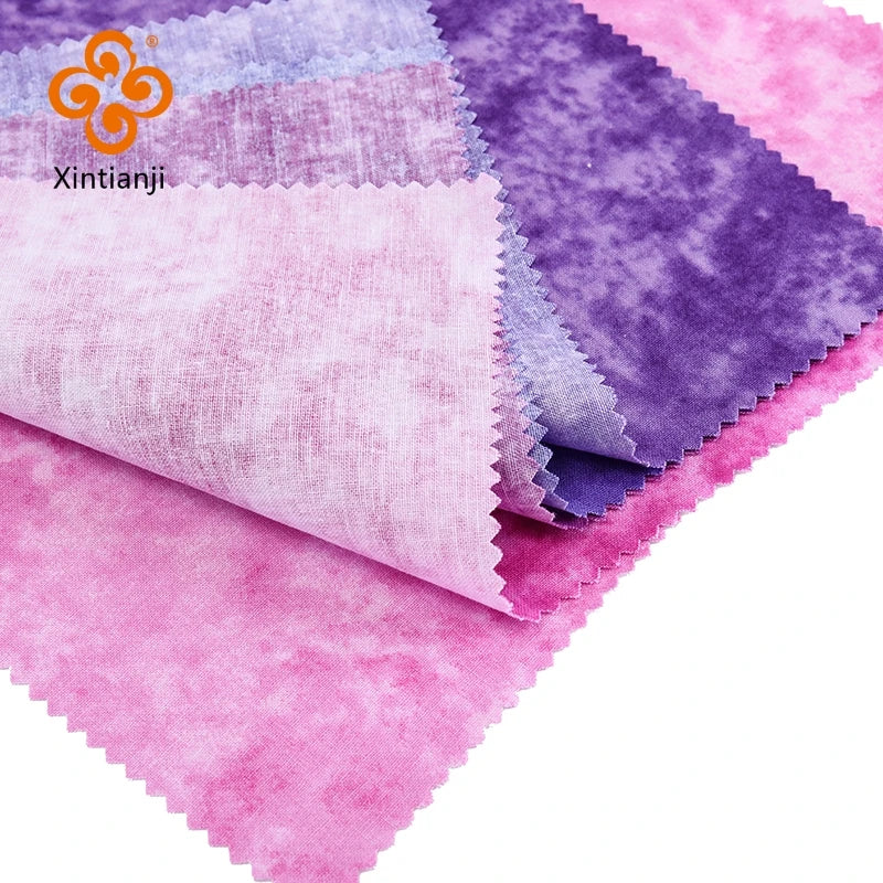 Xintianji Patchwork Cotton Fabric for DIY Crafts Projects