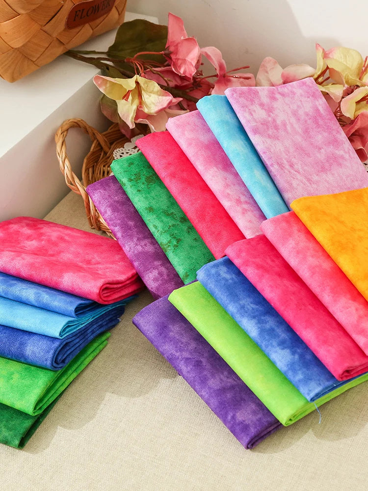 Xintianji Patchwork Cotton Fabric for DIY Crafts Projects