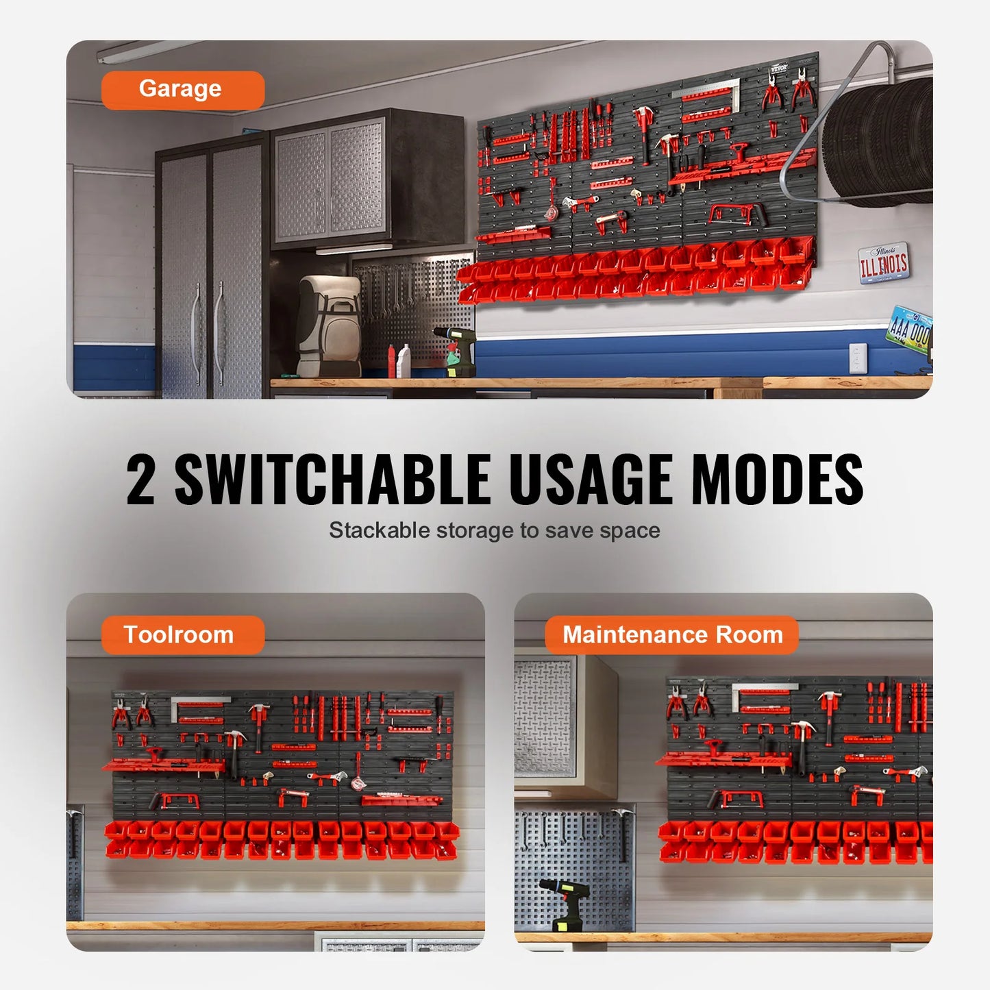 Hign Concerned SucceBuy 30Bin Wall Mounted Storage Bins