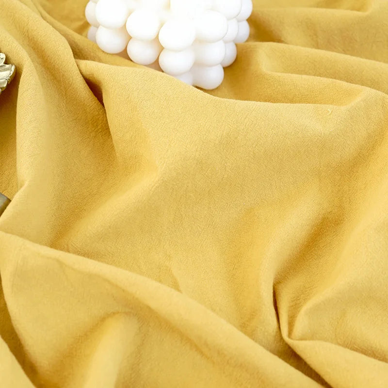 Plain Dyed Cotton Polyester Sateen Fabric For Sewing Projects