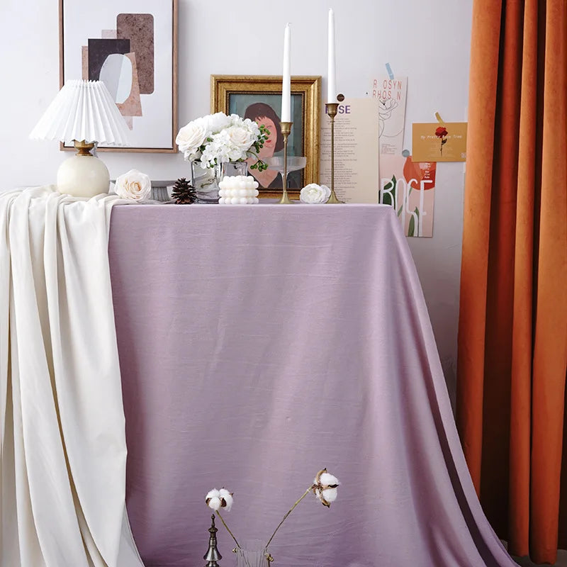 Plain Dyed Cotton Polyester Sateen Fabric For Sewing Projects