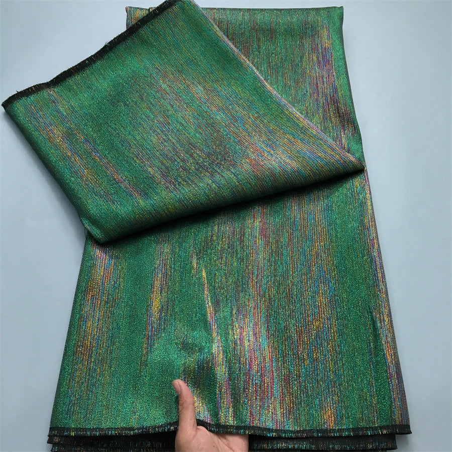 Guangdong Nigerian Jacquard Lace Organza Brocade Fabric