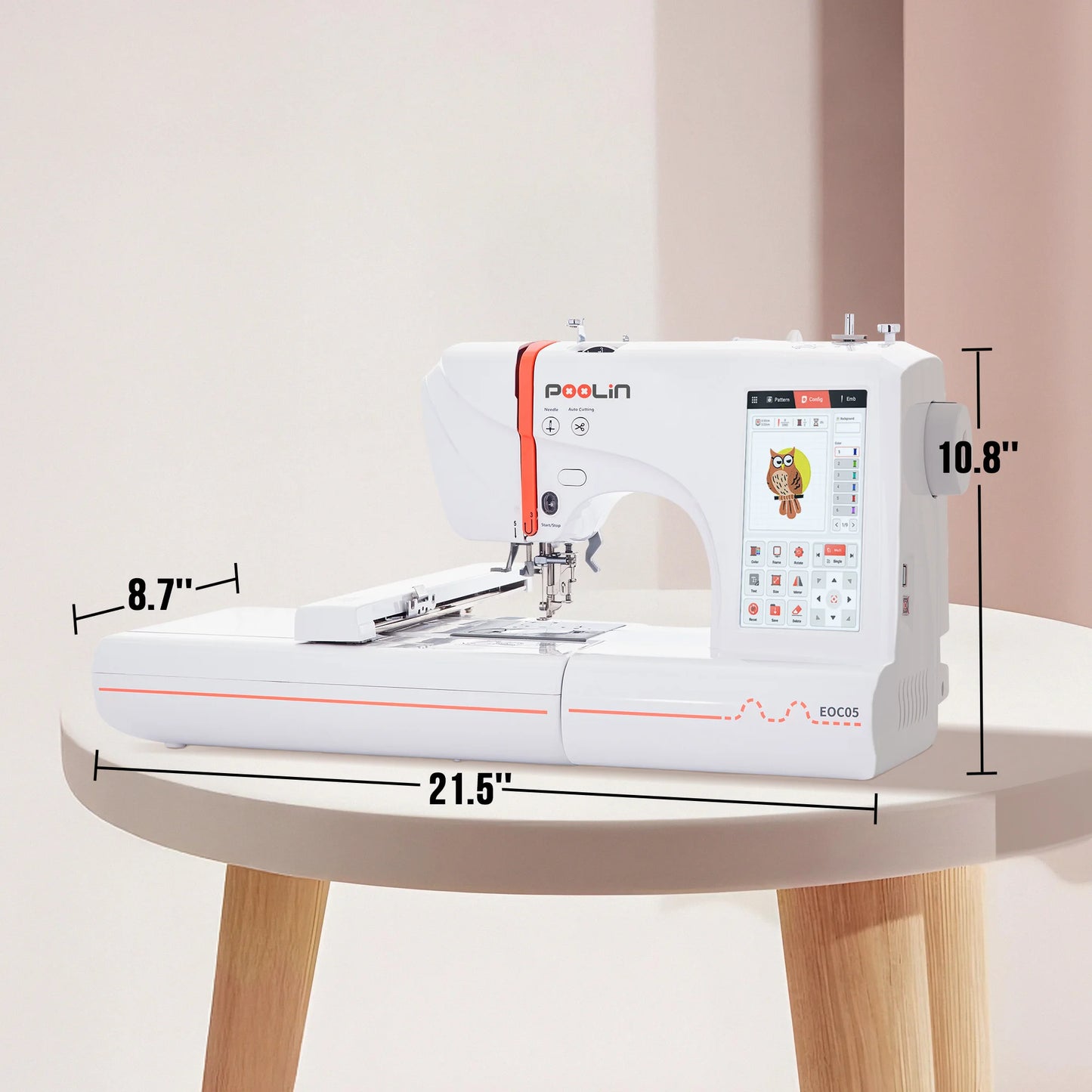 Poolin EOC05 Embroidery Machine Computerized Stabilizer
