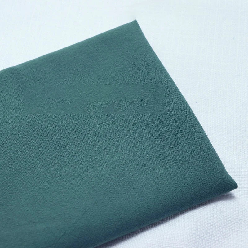 Plain Dyed Cotton Polyester Sateen Fabric For Sewing Projects