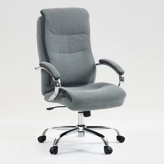 Chair High Back Cotton Fabric Ergonomic Office Chair KD