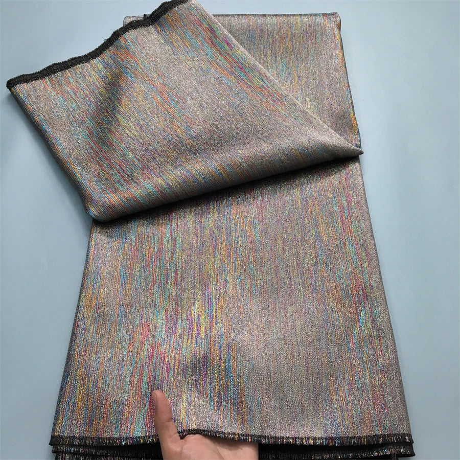 Guangdong Nigerian Jacquard Lace Organza Brocade Fabric