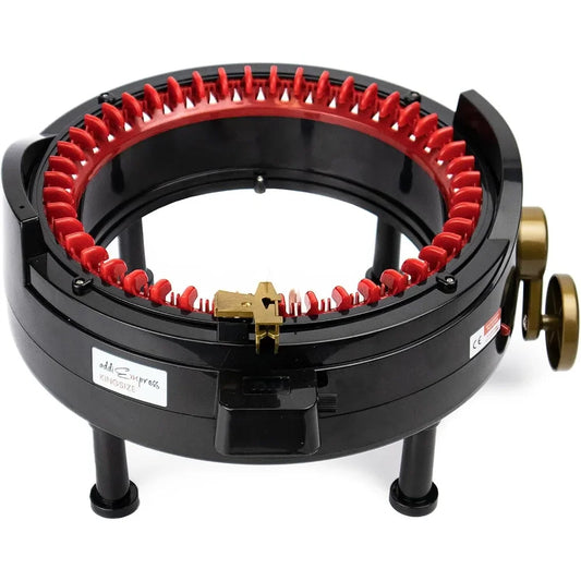 AddiExpress 46 Needles Circle Knit Loom With Hand Crank