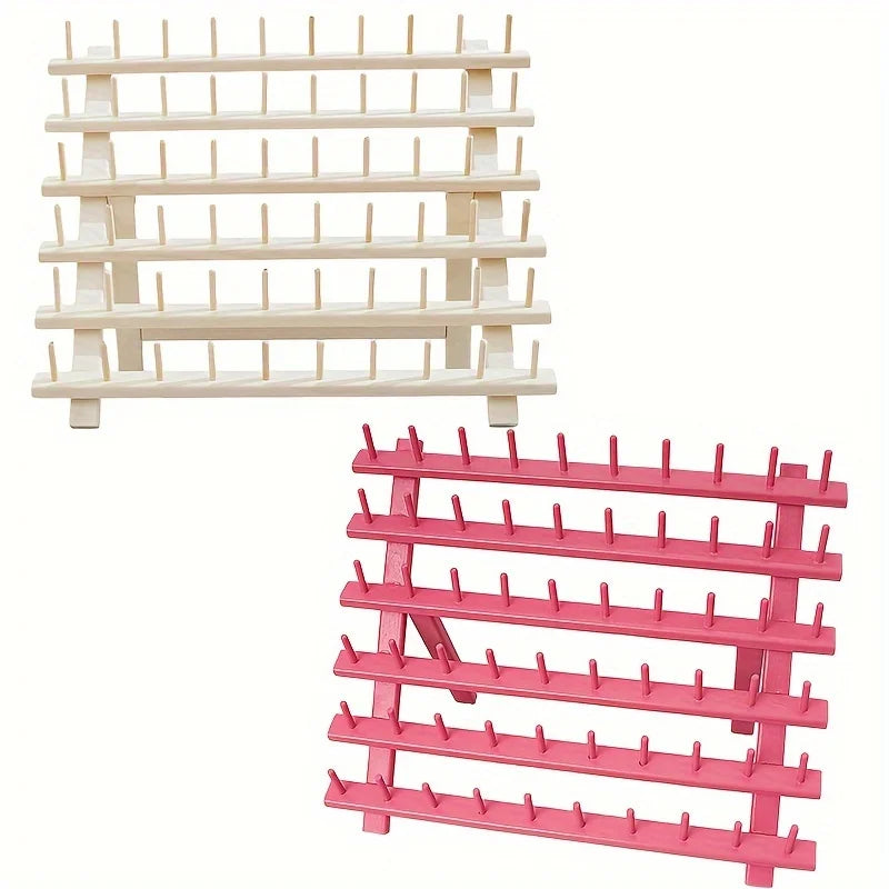 Hign-concerned Wooden Thread Rack for Sewing Embroidery