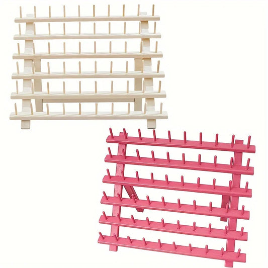 Hign-concerned Wooden Thread Rack for Sewing Embroidery