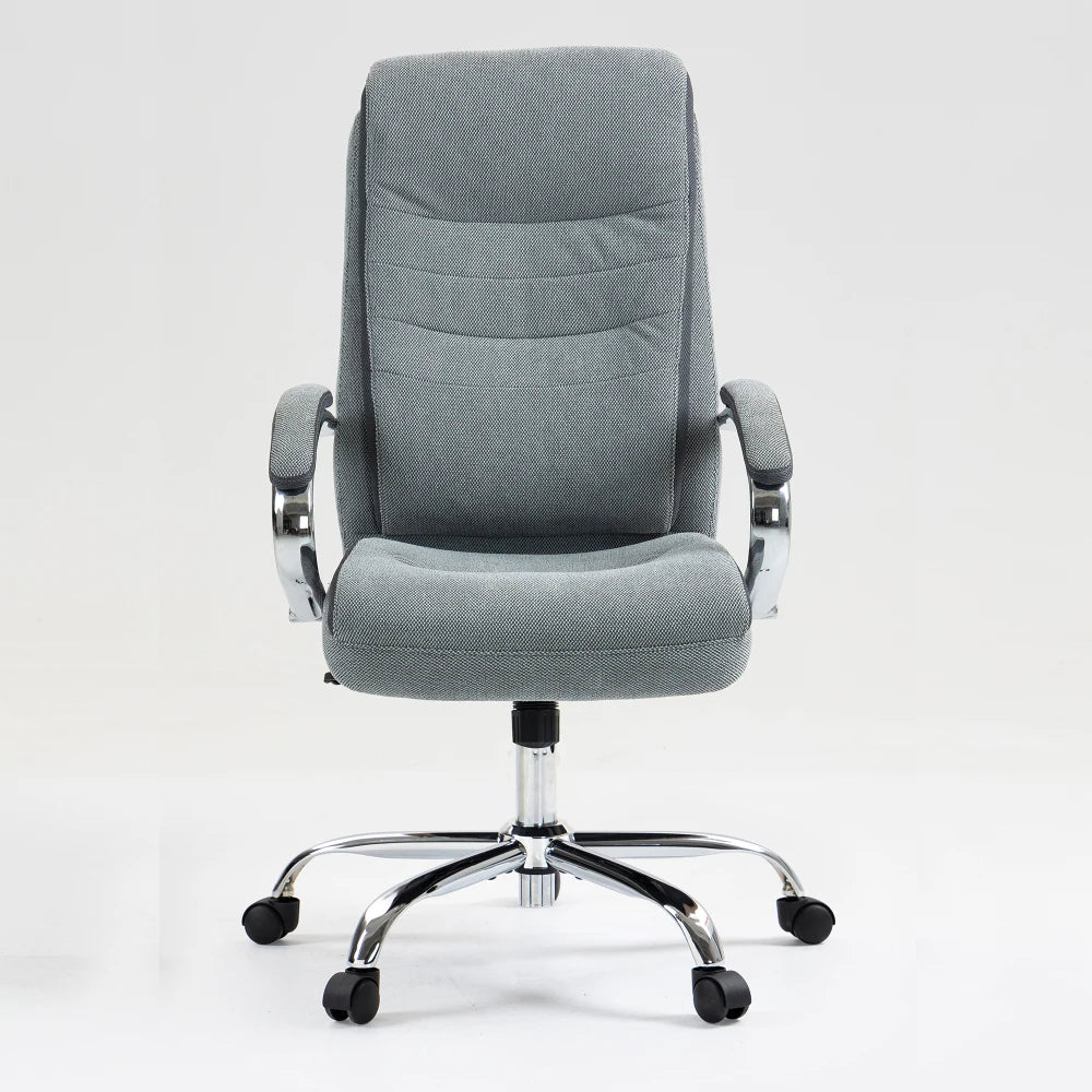 Chair High Back Cotton Fabric Ergonomic Office Chair KD