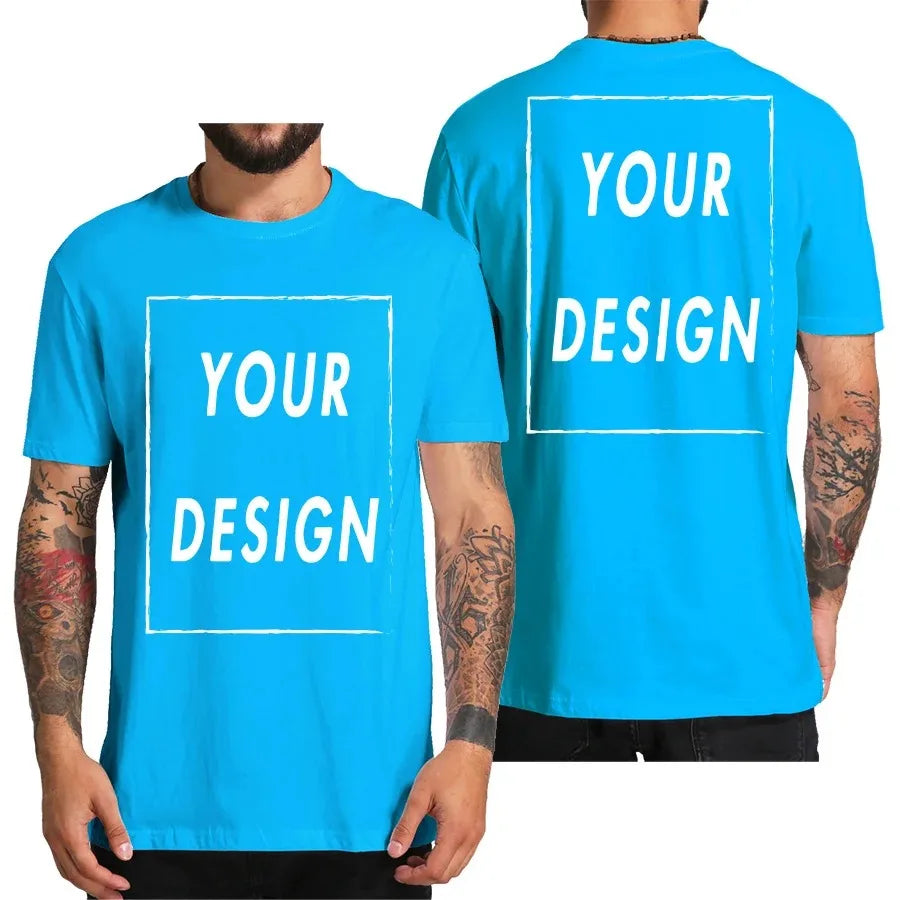 MAYMAOTPCollar Custom Logo T Shirt Front Back Design For Men
