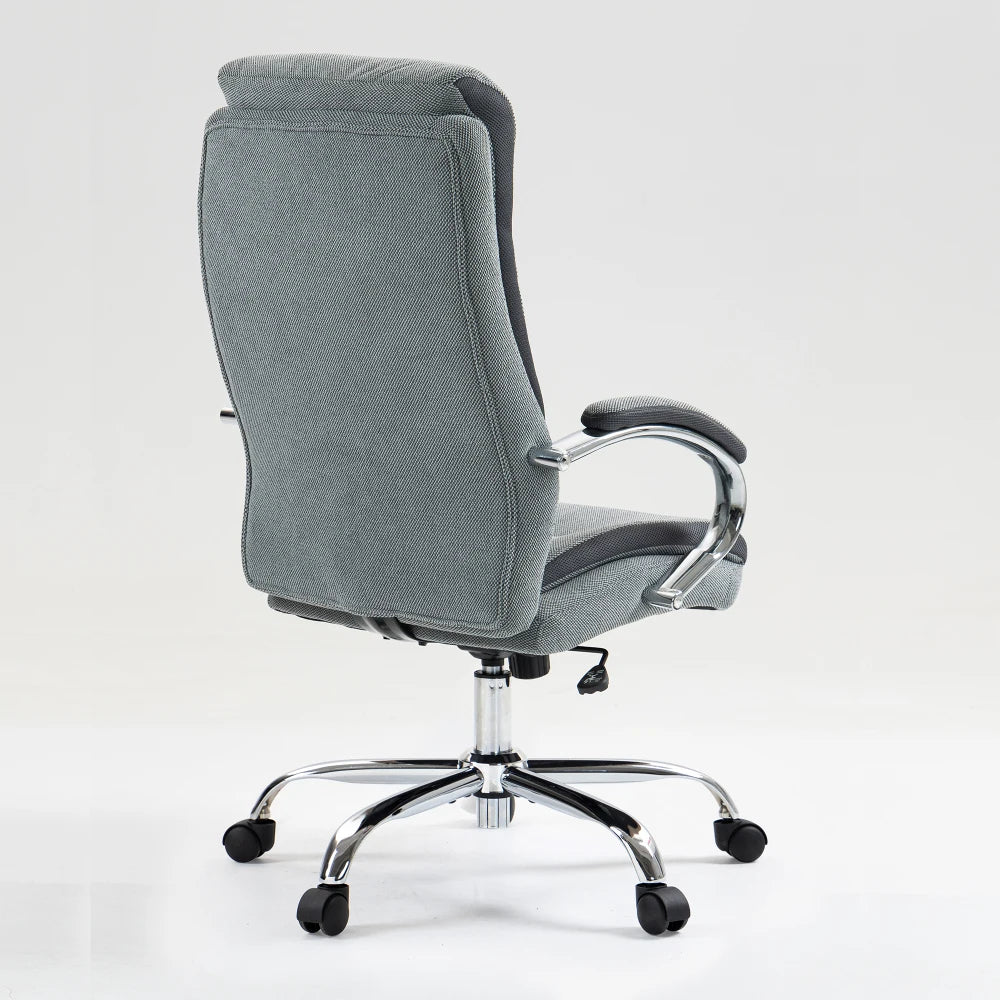 Chair High Back Cotton Fabric Ergonomic Office Chair KD