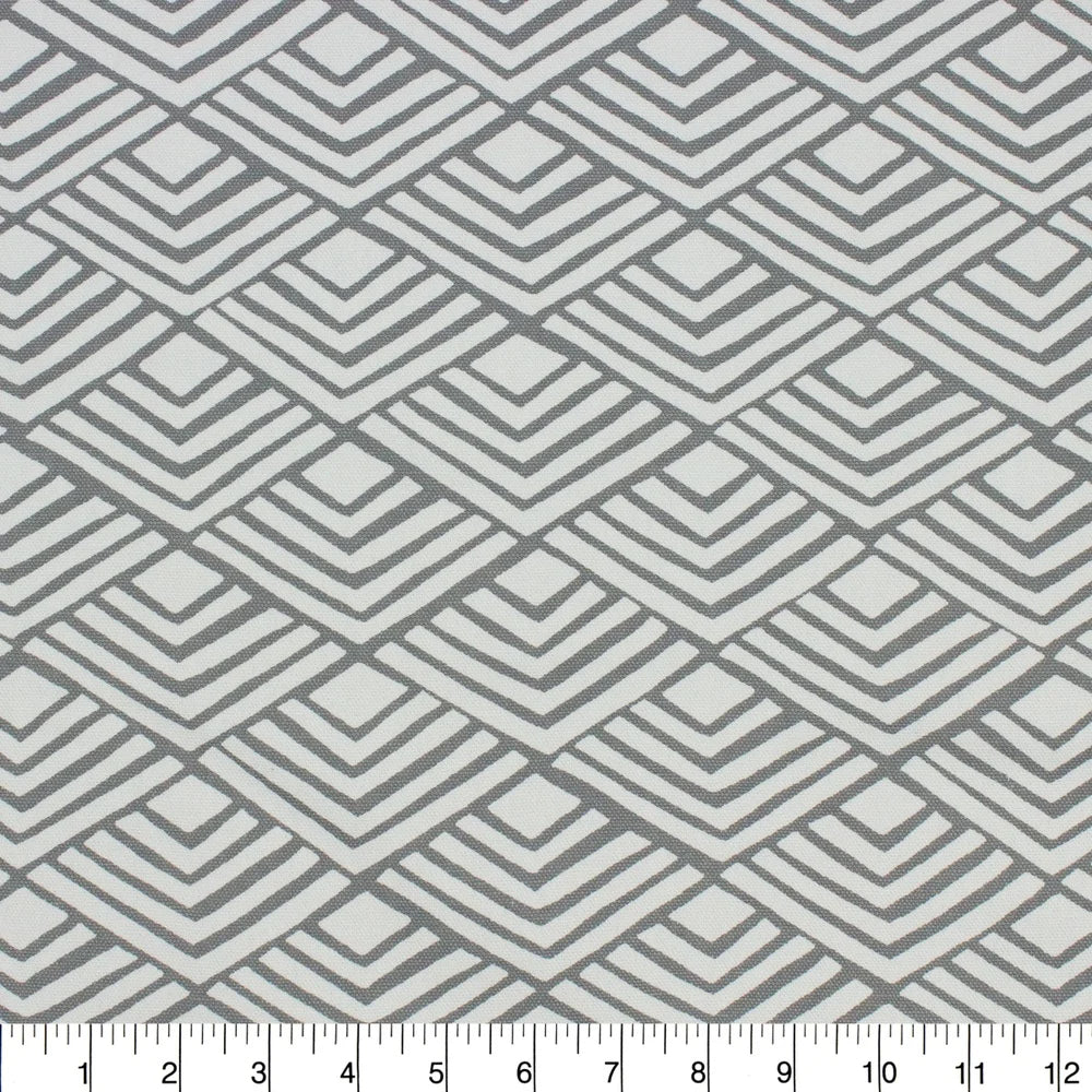 DUTRIEUX 100 Cotton Geo Fan Fabric For Crafting Quilting