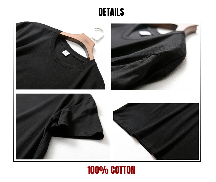 MAYMAOTP Custom Logo T Shirt For Men Front Back Casual