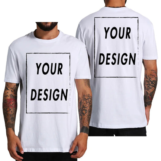 MAYMAOTPCollar Custom Logo T Shirt Front Back Design For Men