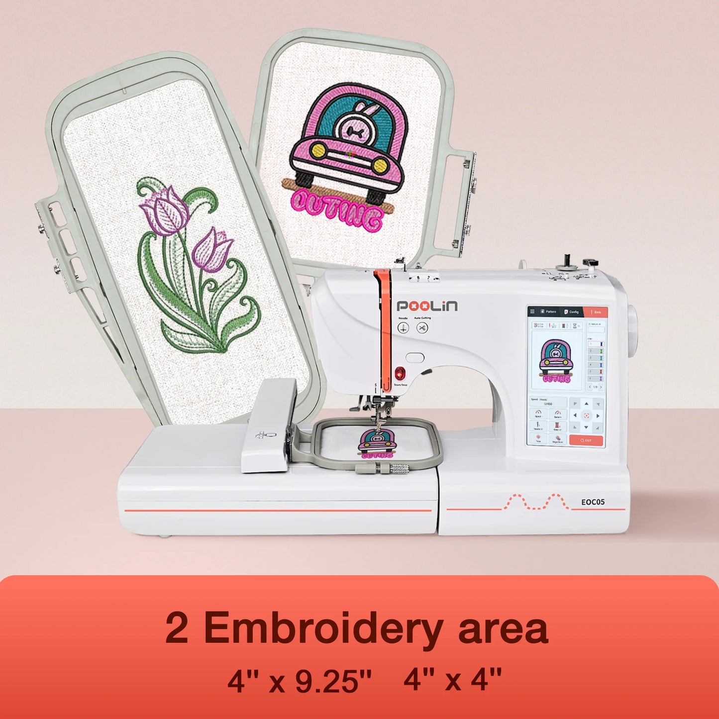 Poolin EOC05 Embroidery Machine Computerized Stabilizer