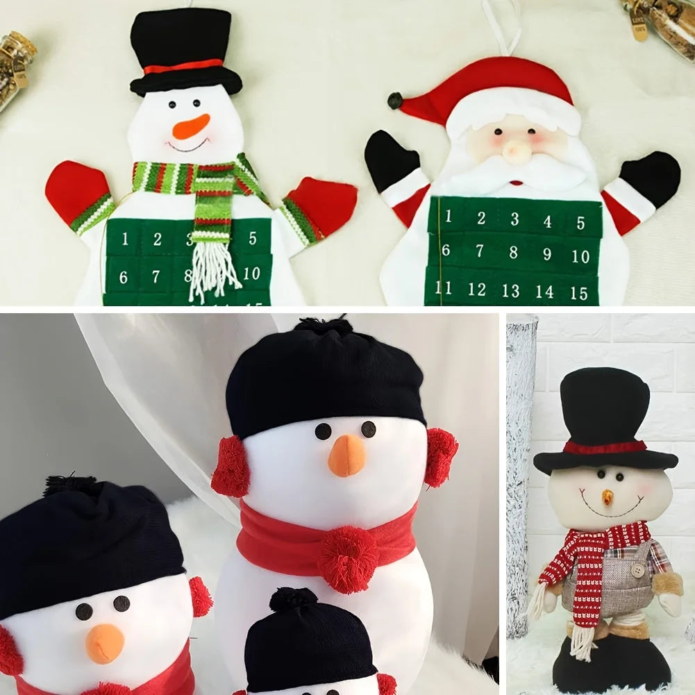 WENYUYACN Christmas Cotton Jelly Roll 40pcs Precut Fabric Strips