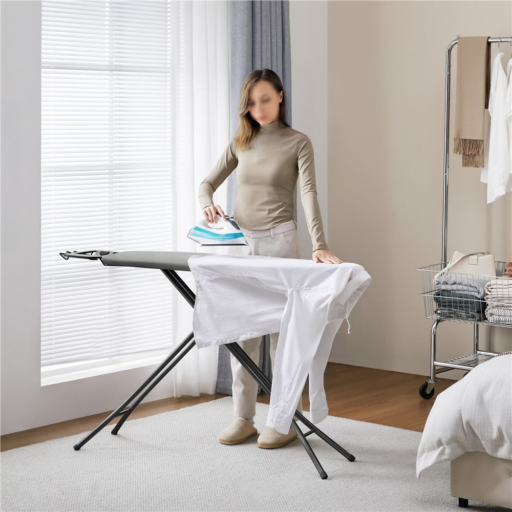 Costoffs Adjustable Foldable Ironing Board With Thick 4 Layer Pad