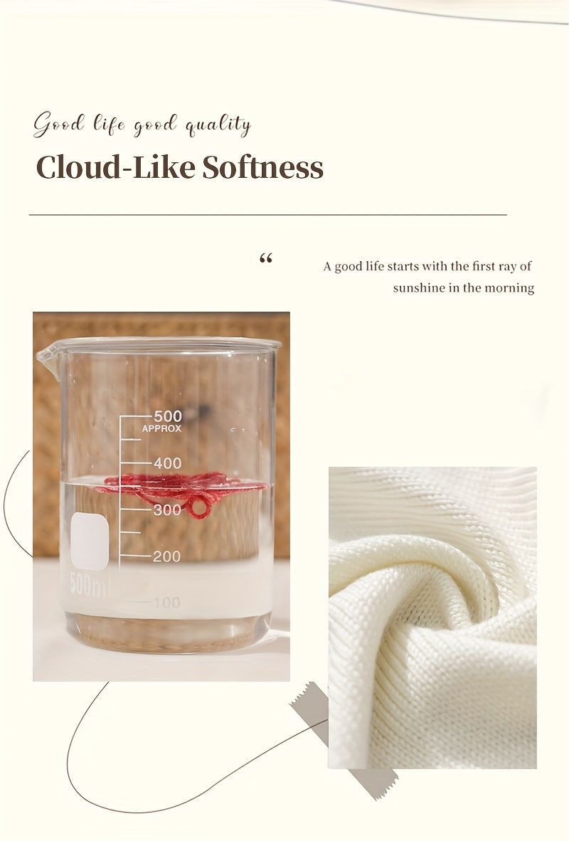Soft Cashmere Yarn Set 500G 10 Skeins For Knitting