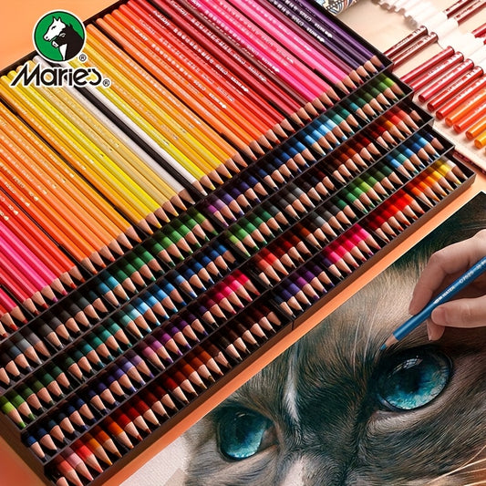 Marie's 168 Count Watercolor Pencils Set For Blending