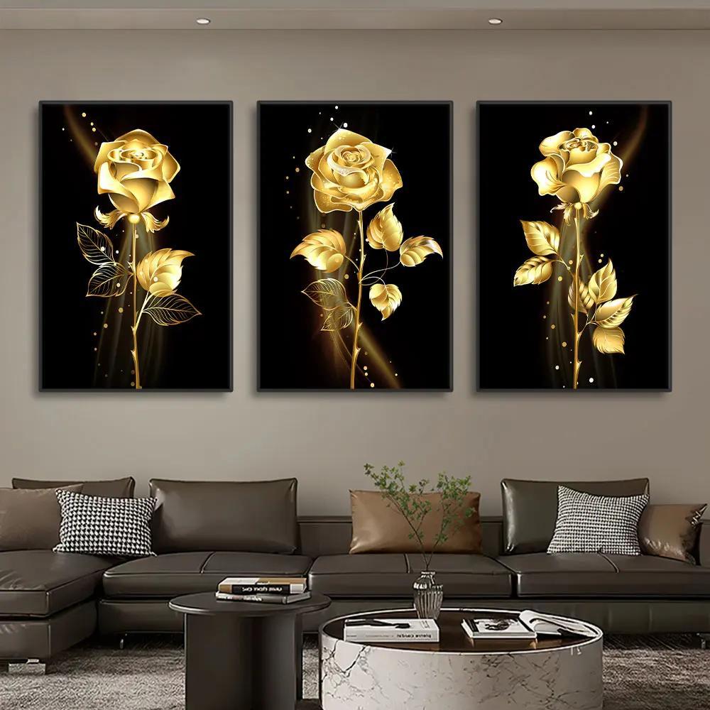 3 Piece Framed Canvas Wall Art Set For Living Room